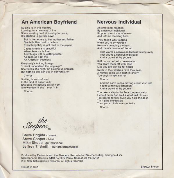 Album herunterladen The Sleepers - An American Boyfriend