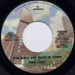 Cover of The Boys Are Back In Town / Jailbreak, 1976, Vinyl