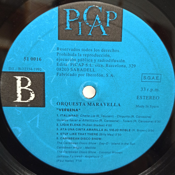 ladda ner album Orquesta Maravella - Verbena