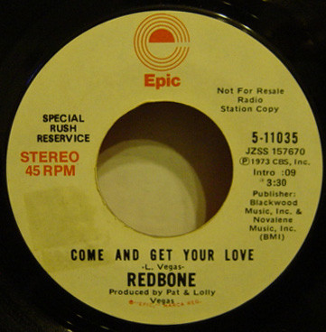 Redbone - Come and Get Your Love (Single Version): escucha