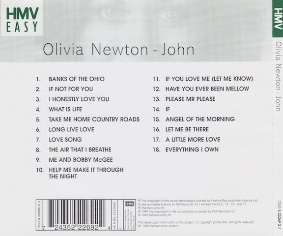 baixar álbum Olivia NewtonJohn - The Olivia Newton John Collection