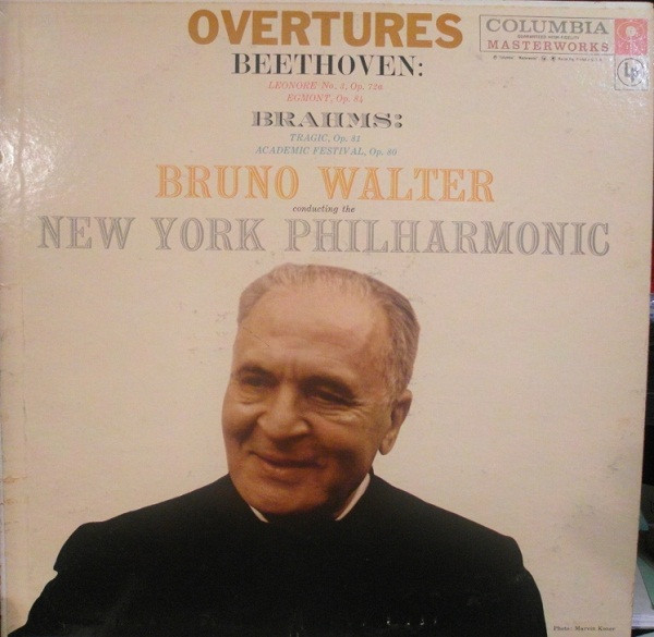 baixar álbum Bruno Walter Conducting The New York Philharmonic Orchestra Beethoven, Brahms - Overtures