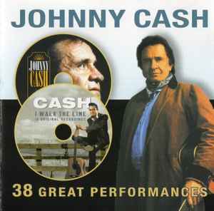 Johnny Cash - 38 Great Performances album cover