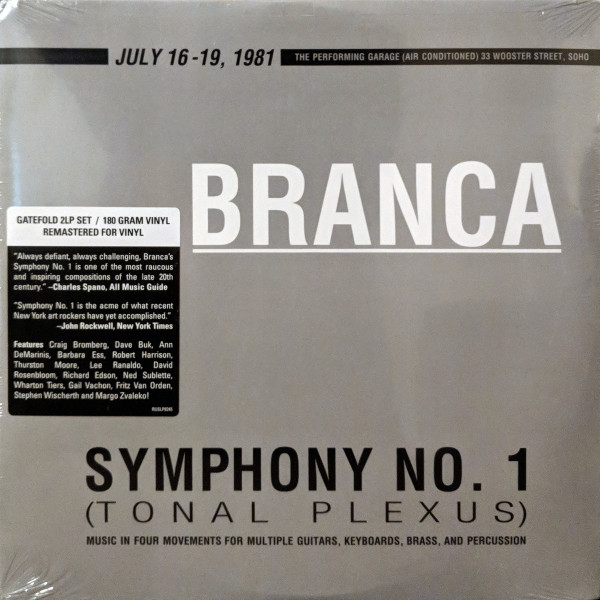 Branca – Symphony No. 1 (Tonal Plexus) (2016, Vinyl) - Discogs