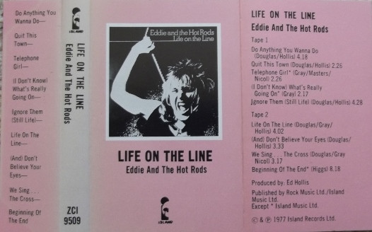 Eddie And The Hot Rods - Life On The Line | Releases | Discogs
