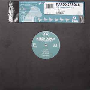 Marco Carola - Hypertension E.P. album cover