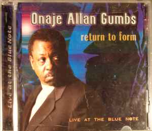 Onaje Allan Gumbs - Return To Form Album-Cover