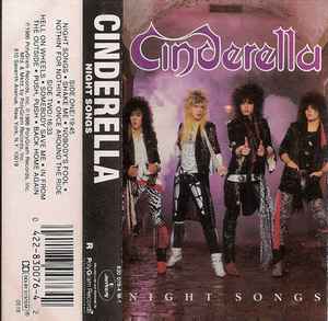 Cinderella – Night Songs (1986, Cassette) - Discogs