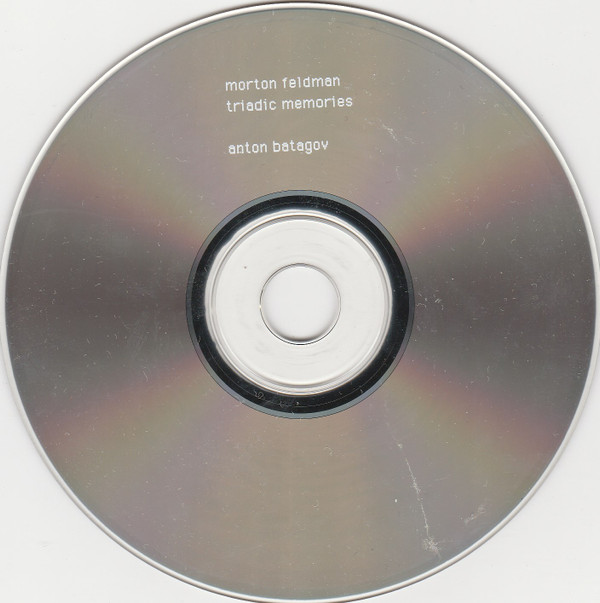 télécharger l'album Morton Feldman Anton Batagov - Triadic Memories