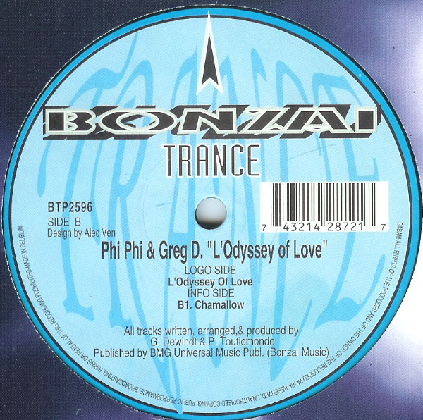 Phi Phi & Greg D. – L'Odyssey Of Love E.P. (1996, CD) - Discogs