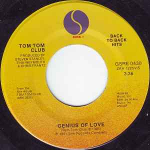 Tom Tom Club - Genius Of Love / Wordy Rappinghood album cover