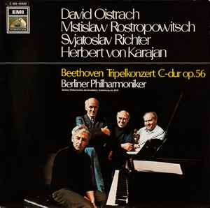 Tripelkonzert C-Dur Op.56 - Beethoven - Berliner Philharmoniker, David Oistrach, Mstislaw Rostropowitsch, Svjatoslav Richter, Herbert von Karajan