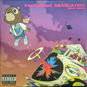 Kanye West – Graduation (2022, 2xLP, Transluscent Blue, Transluscent White,  Vinyl) - Discogs