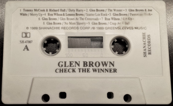 last ned album Download Glen Brown - Check The Winner The Original Pantomine Instrumental Collection 1970 74 album