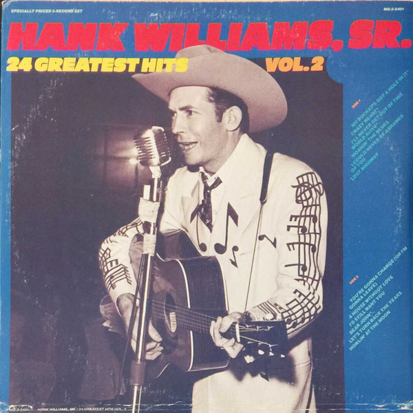 Hank Williams, Sr. – 24 Greatest Hits Vol. 2 (1977, Vinyl) - Discogs
