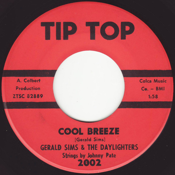 last ned album Gerald Sims & The Daylighters - Baby I Love You Cool Breeze