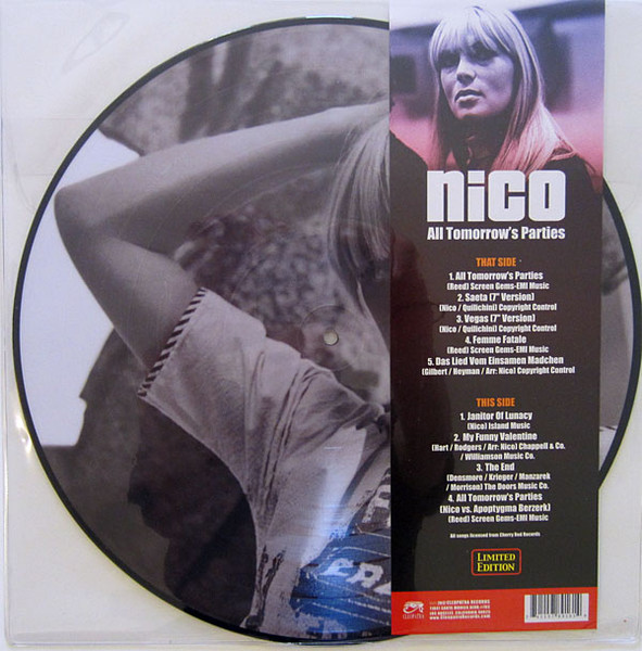 Nico – All Tomorrow's Parties (2008, 180gram, Vinyl) - Discogs