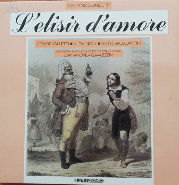 Gaetano Donizetti – L' Elisir D' Amore (1991, CD) - Discogs