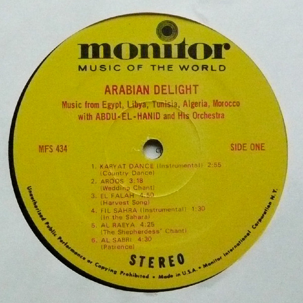 descargar álbum AbduElHanid And His Orchestra - Arabian Delight