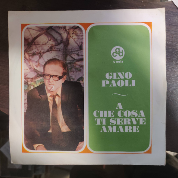 baixar álbum Gino Paoli - A Che Cosa Ti Serve Amare