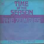Cover of Time Of The Season / Friends Of Mine, 1969, Vinyl