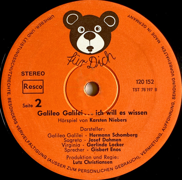 Album herunterladen Karsten Niebers - Galileo Galilei Ich Will Es Wissen