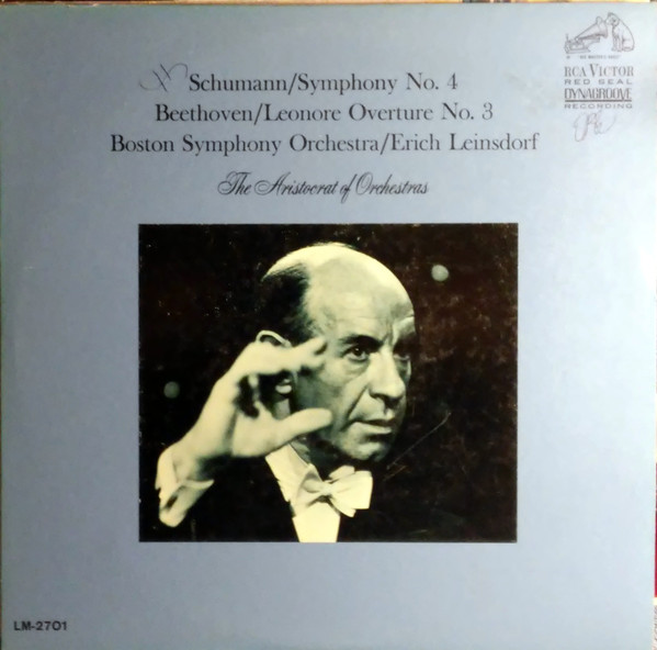 Schumann / Beethoven / Boston Symphony Orchestra / Erich Leinsdorf ...