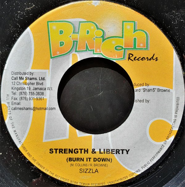 descargar álbum Sizzla - Strength Liberty Burn It Down