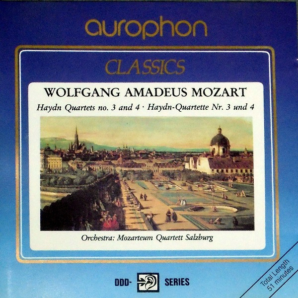 baixar álbum Wolfgang Amadeus Mozart, Mozarteum Quartett Salzburg - Haydn Quartets No 3 And 4 Haydn Quartette Nr 3 Und 4