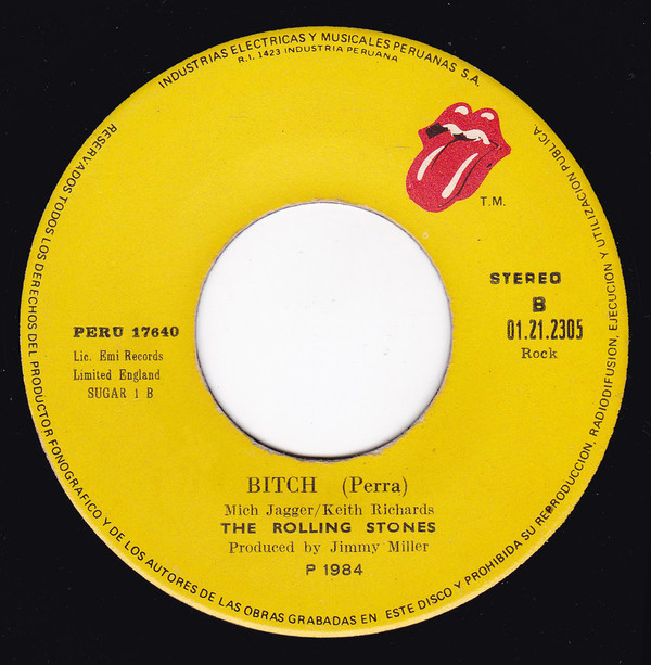 descargar álbum The Rolling Stones - Brown Sugar Azucar Rubia Bitch Perra