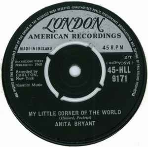 Anita Bryant - My Little Corner Of The World album cover