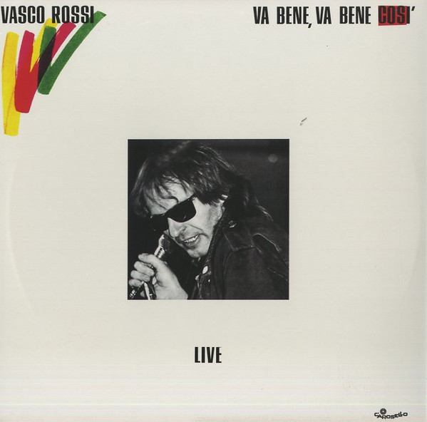 Vasco Rossi – Va Bene, Va Bene Così - Live (1984, Vinyl) - Discogs