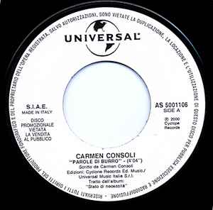 Carmen Consoli - Parole Di Burro / Are You Still Having Fun