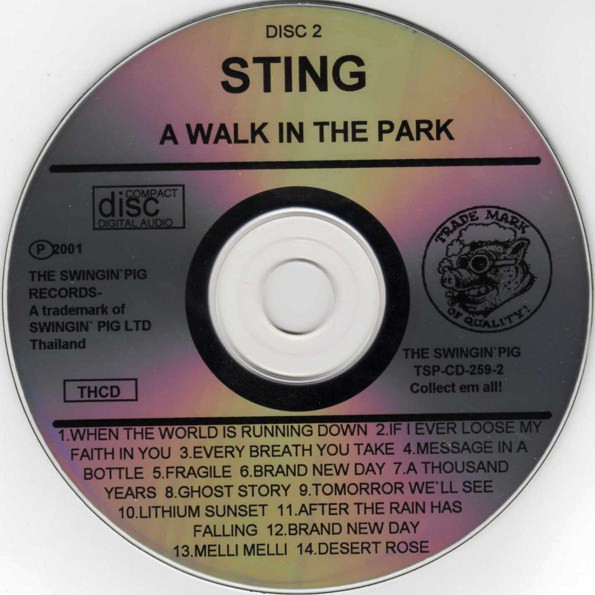 last ned album Sting - A Walk In The Park
