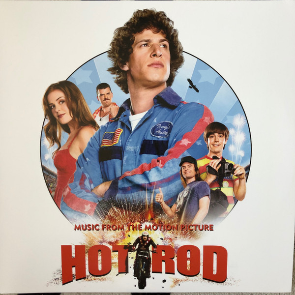 Hot Rod - Music From The Motion Picture (2019, Red, White, And Blue Striped, Vinyl) -