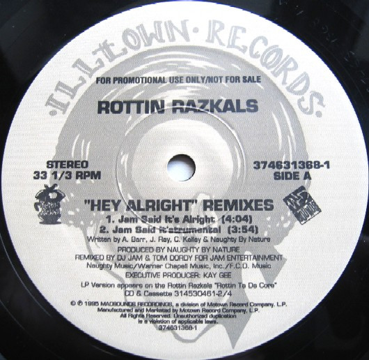 Rottin Razkals - Hey Alright (Remixes)