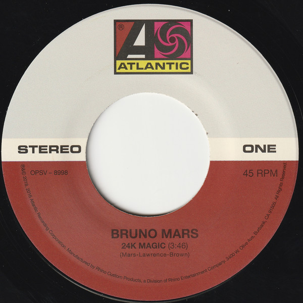 Disco Vinile 24K Magic - Bruno Mars su