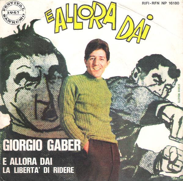 baixar álbum Giorgio Gaber - E Allora Dai