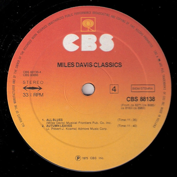 Album herunterladen Miles Davis - Classics