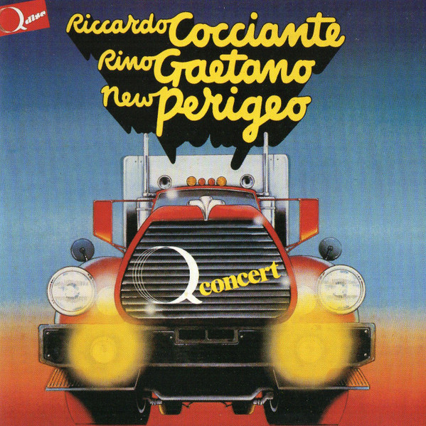 Q Concert (Blu Coloured Vinyl) - Riccardo Cocciante , Rino Gaetano - Vinile