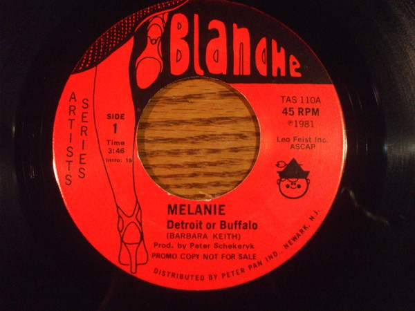 télécharger l'album Melanie - Detroit Or Buffalo When Youre Dead And Gone