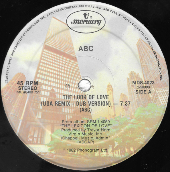 ABC – The Look Of Love (Parts One, Two, Three & Four) (1982, Vinyl