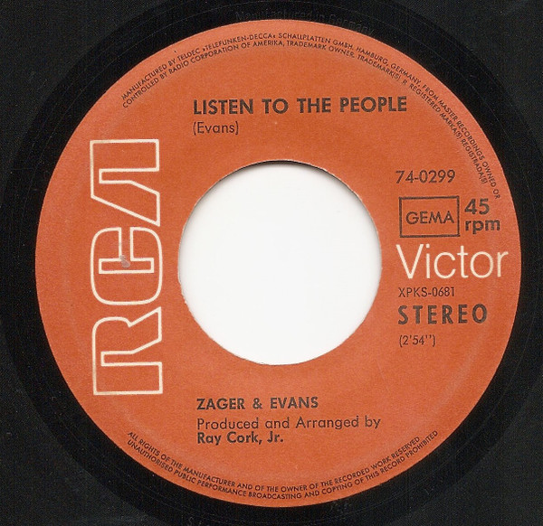 last ned album Zager & Evans - Listen To The People