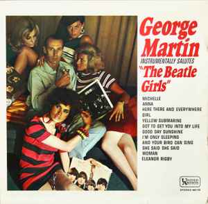 George Martin - George Martin Instrumentally Salutes The Beatle Girls album cover