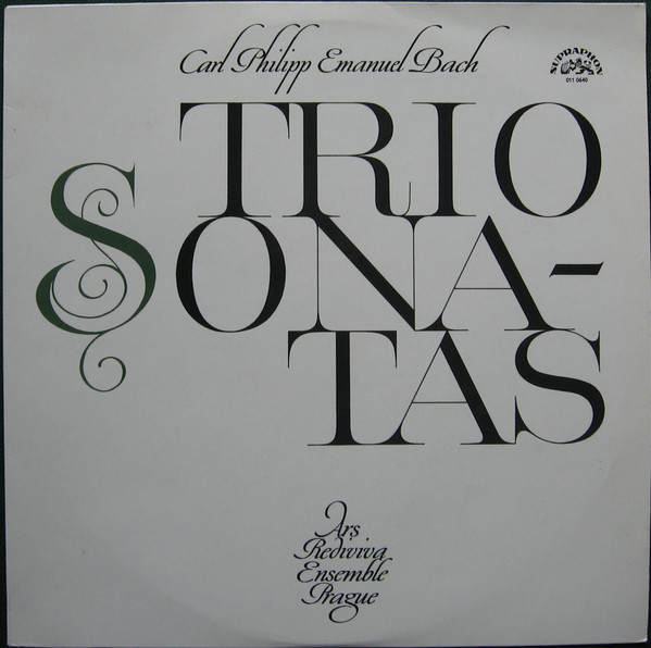 ladda ner album Ars Rediviva Ensemble Prague Carl Philipp Emanuel Bach - Trio Sonatas