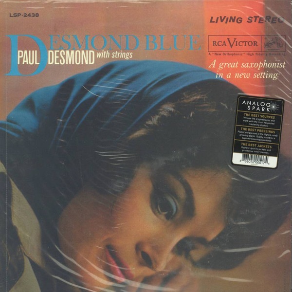 Paul Desmond With Strings – Desmond Blue (2016, 180g, Vinyl) - Discogs
