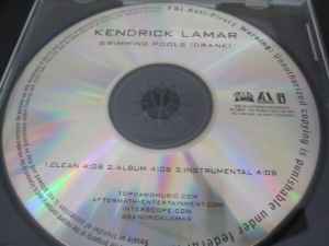Kendrick Lamar – Swimming Pools (Drank) (2012, CD) - Discogs