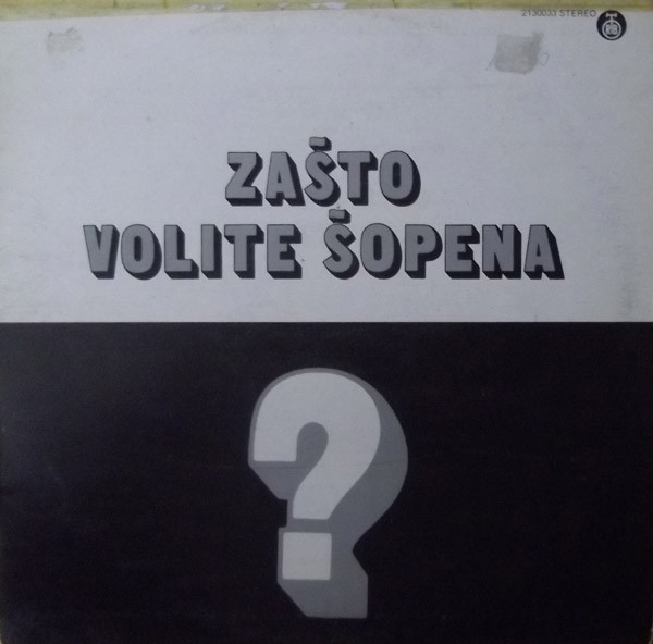 ladda ner album Download Various - Zašto Volite Šopena album