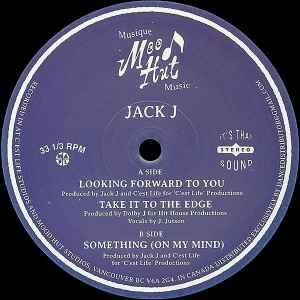 Jack Jutson - Looking Forward To You album cover