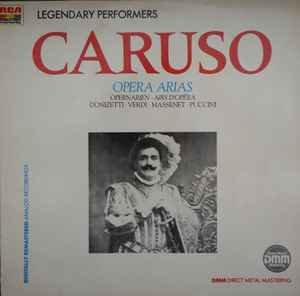 Enrico Caruso Opera Arias Releases Discogs